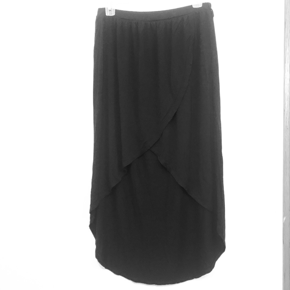 NO COMMENT high low skirt